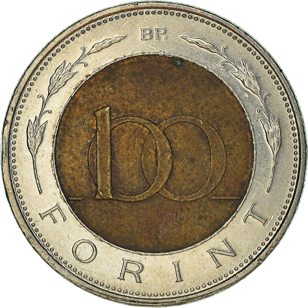 Coin, Hungary, 100 Forint, 2004