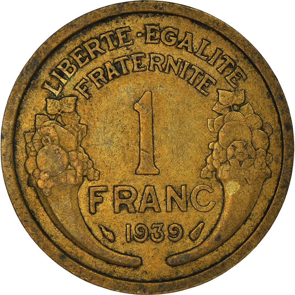 Monnaie, France, Franc, 1939