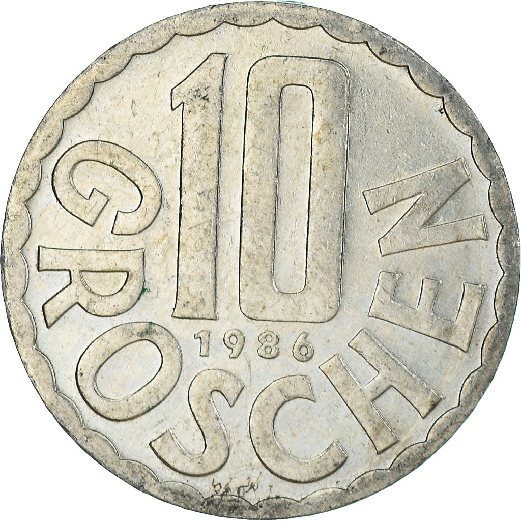 Moneta, Austria, 10 Groschen, 1986