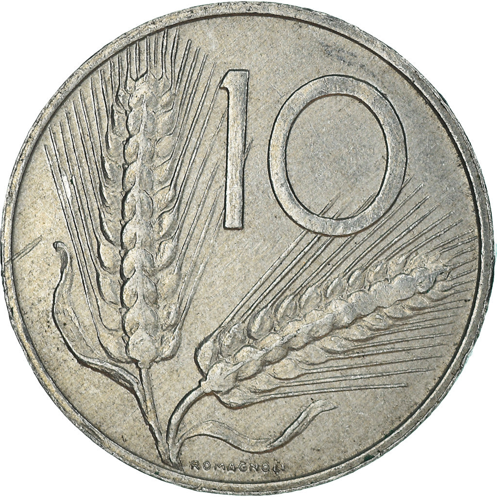 Moneda, Italia, 10 Lire, 1985