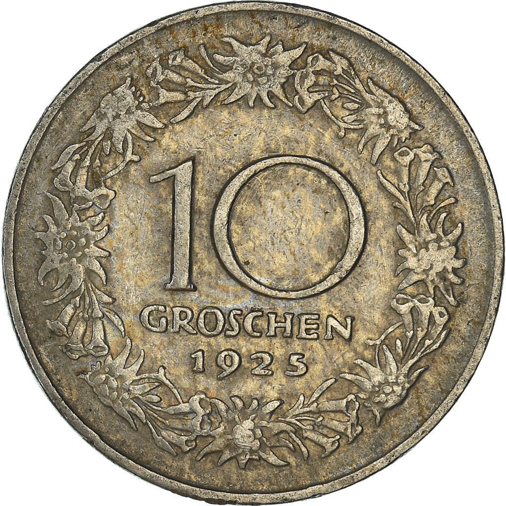 Moneta, Austria, 10 Groschen, 1925