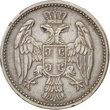 Serbia, Milan I, 5 Para, 1912, EF(40-45), Copper-nickel, KM:18