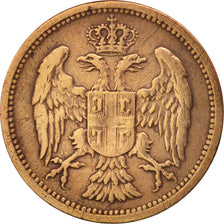 Serbia, Peter I, 2 Pare, 1904, EF(40-45), Bronze, KM:23