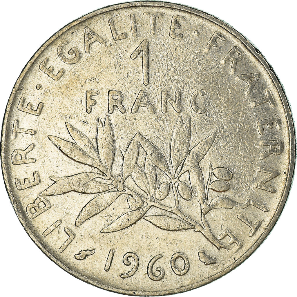 Monnaie, France, Franc, 1960
