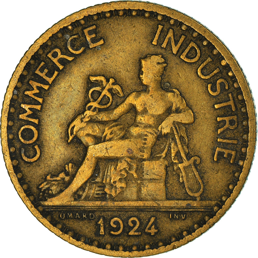 Monnaie, France, Franc, 1924