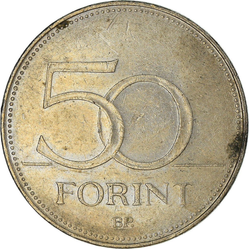 Coin, Hungary, 50 Forint, 1995