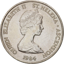 SAINT HELENA & ASCENSION, Elizabeth II, 10 Pence, 1984, British Royal Mint
