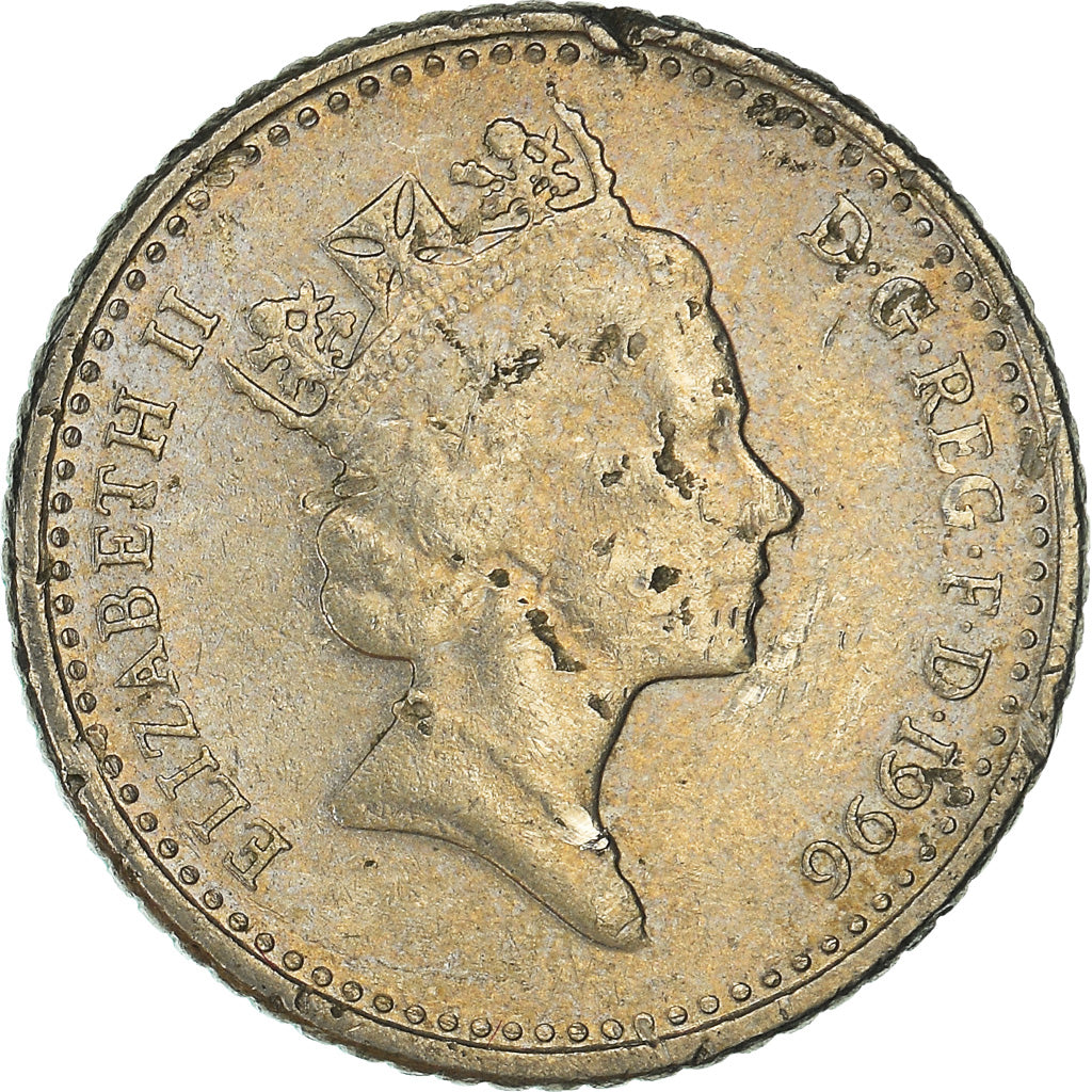 Münze, Großbritannien, 5 Pence, 1996