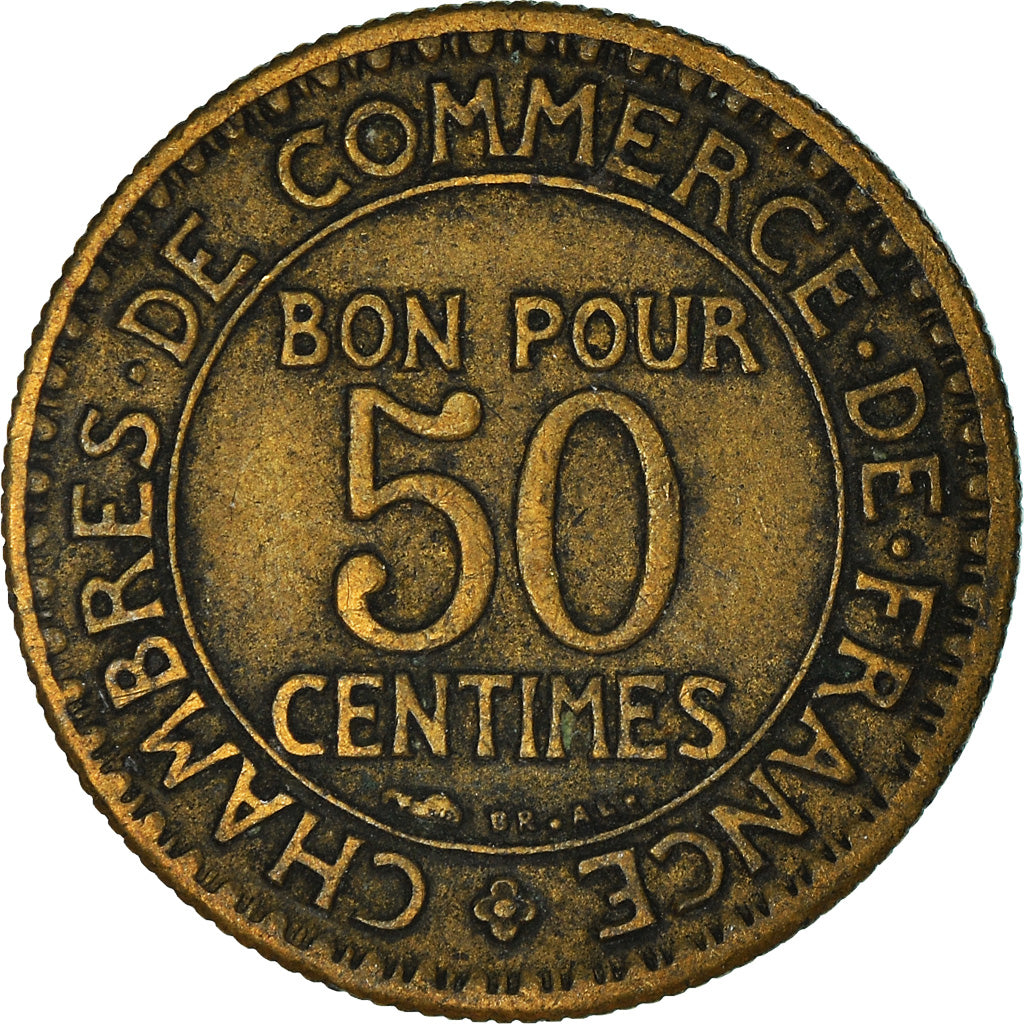 Moneda, Francia, 50 Centimes, 1924