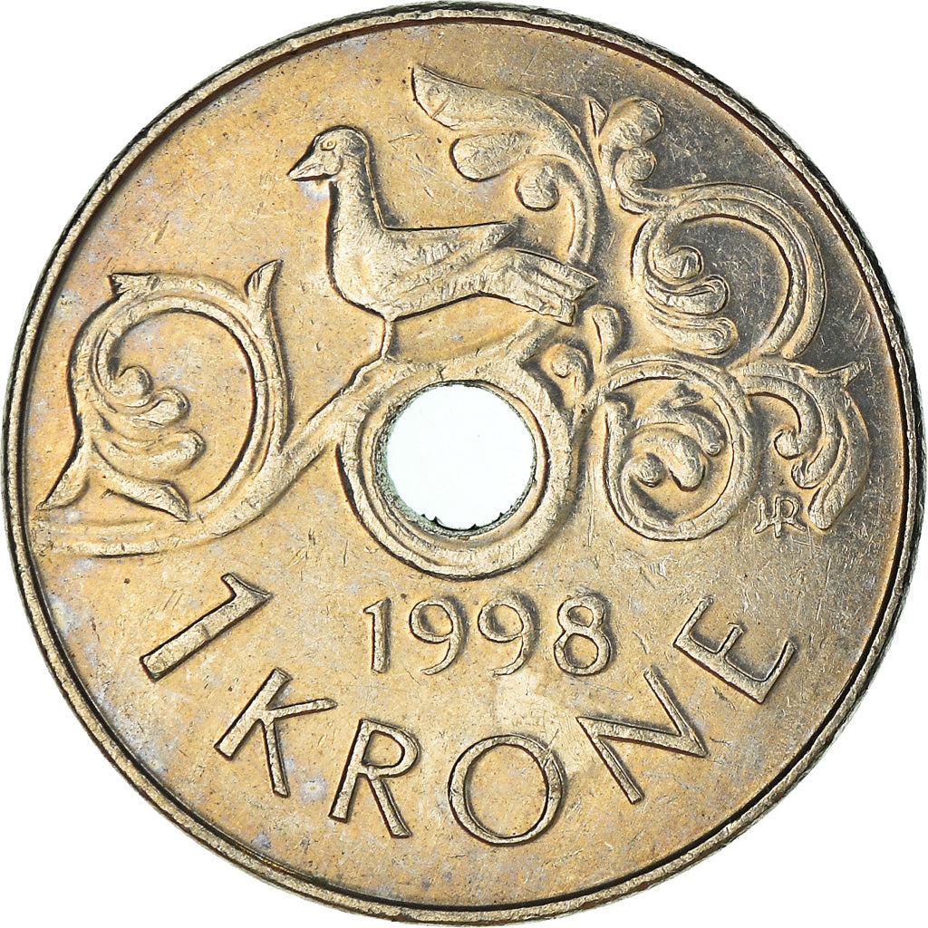 Moneta, Norwegia, Krone, 1998