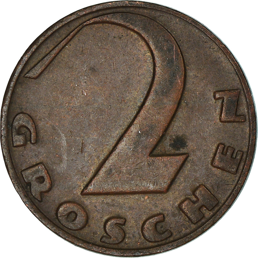 Coin, Austria, 2 Groschen, 1936