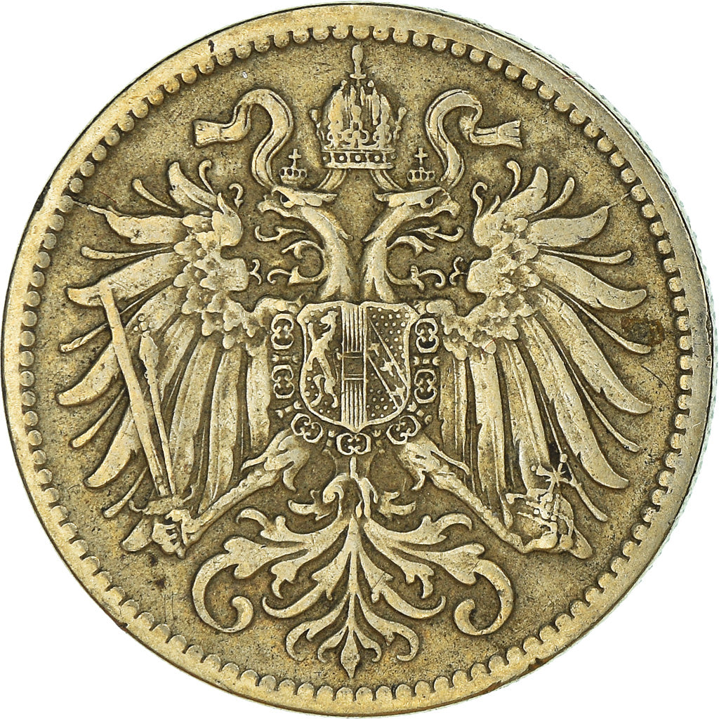 Monnaie, Autriche, 10 Heller, 1915