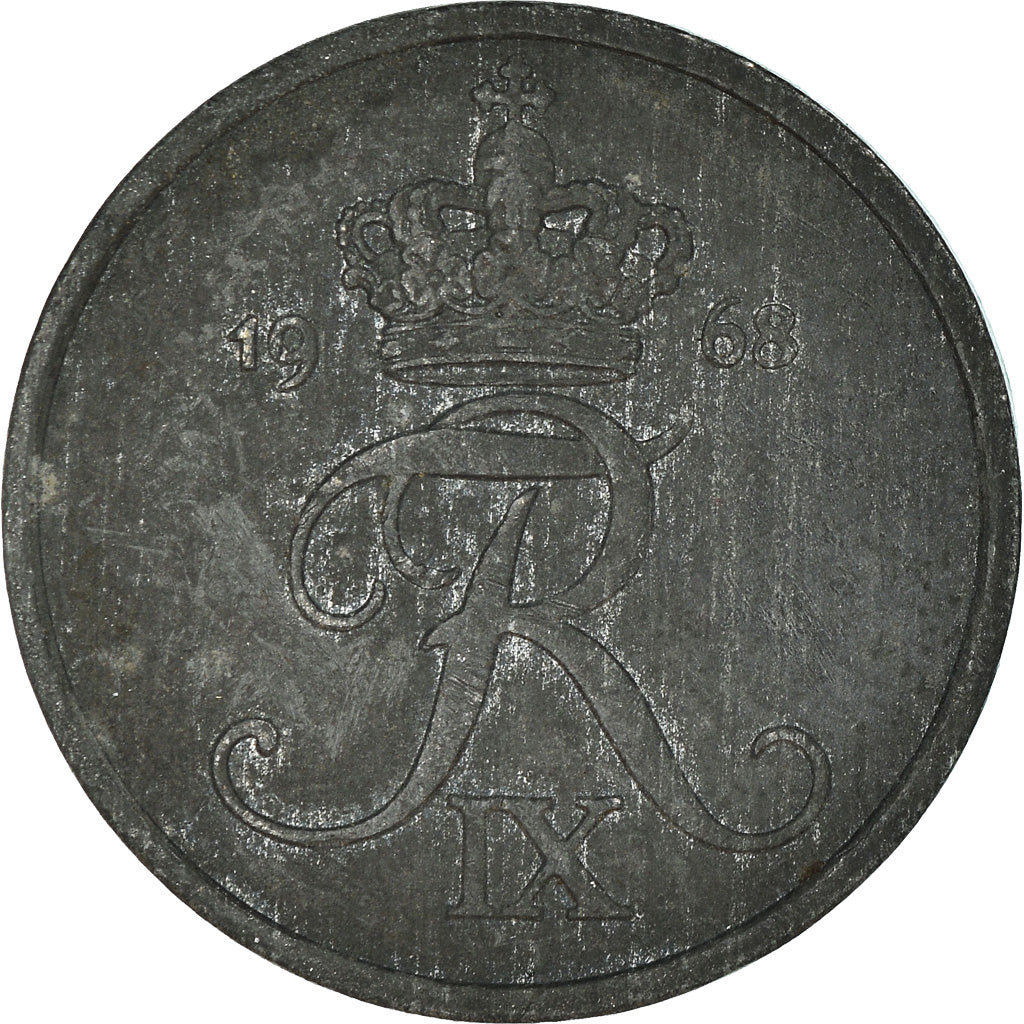 Coin, Denmark, 2 Öre, 1968