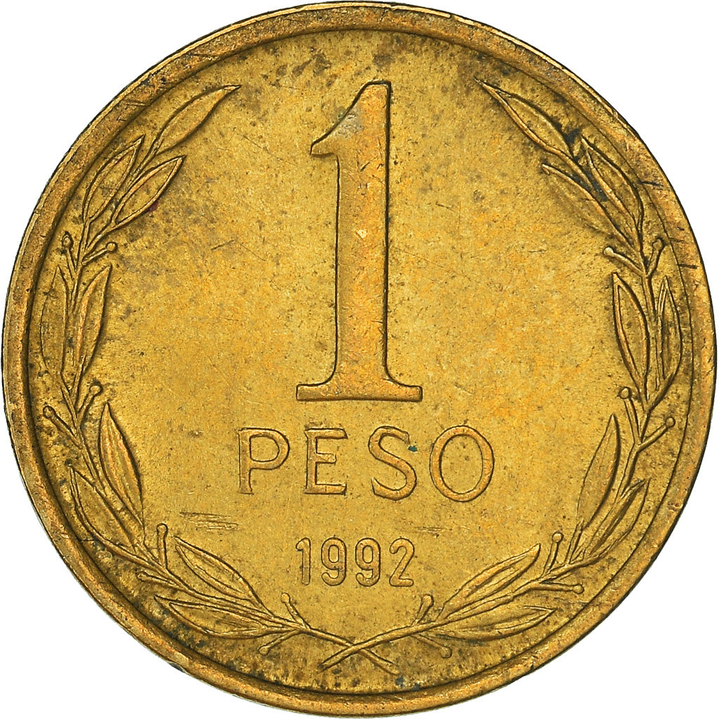 Monnaie, Chili, Peso, 1992