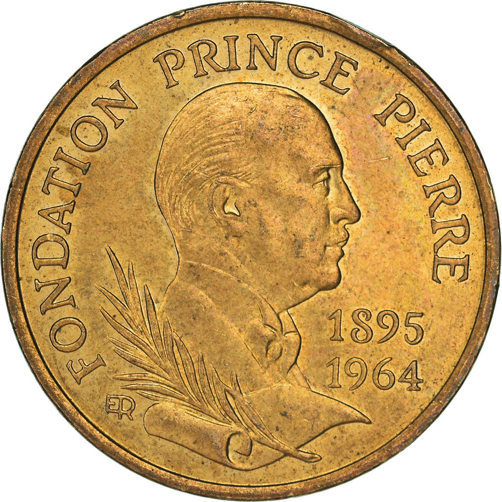 Moneta, Monaco, 10 Francs, 1989