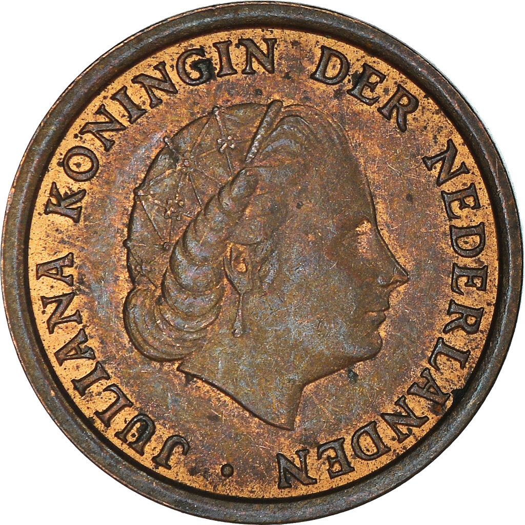 Münze, Niederlande, Cent, 1966