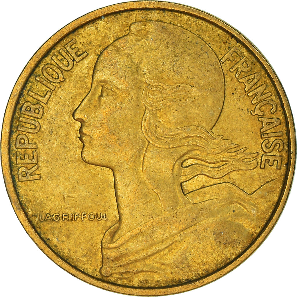 Coin, France, 10 Centimes, 1967