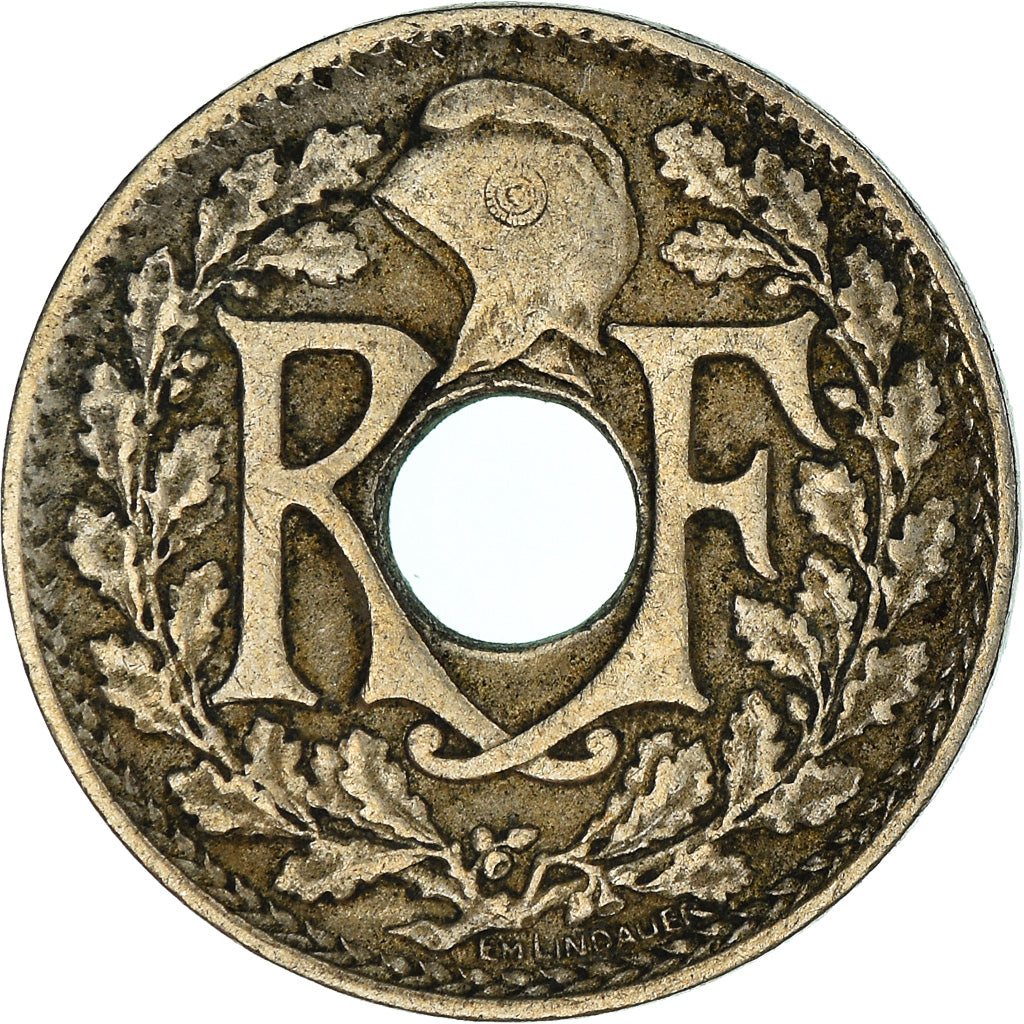 Coin, France, 10 Centimes, 1918