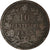 Moneda, Italia, 10 Centesimi, 1863