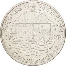 SAINT THOMAS & PRINCE ISLAND, 50 Escudos, 1970, AU(55-58), Silver, KM:21