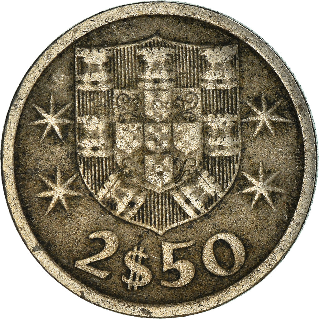 Moneta, Portogallo, 2-1/2 Escudos, 1965