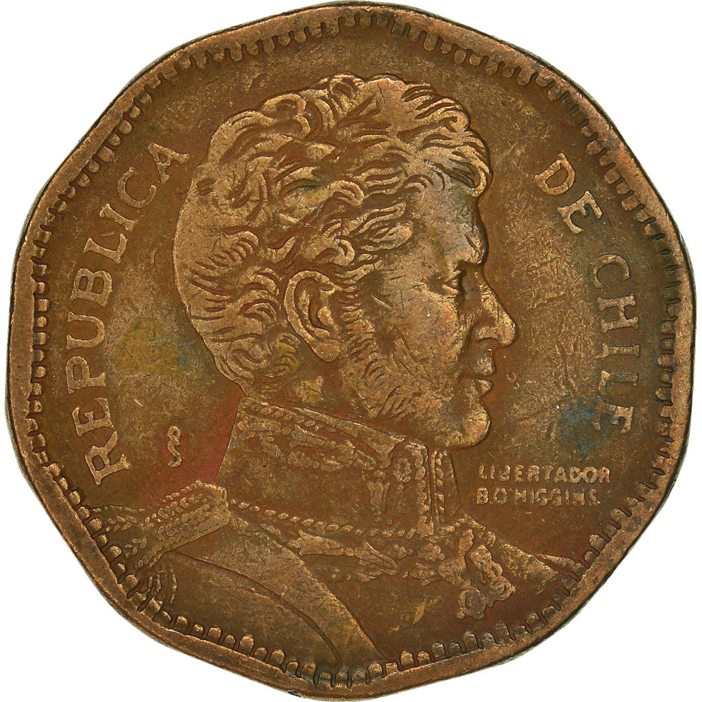Moneda, Chile, 50 Pesos, 1991