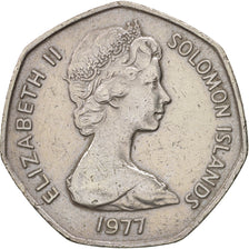 Isole Salomone, Dollar, 1977, BB, Rame-nichel, KM:6