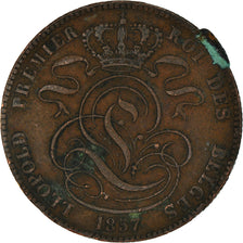 Moneta, Belgia, 5 Centimes, 1857