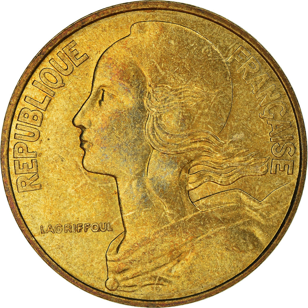 Moneda, Francia, 20 Centimes, 1983