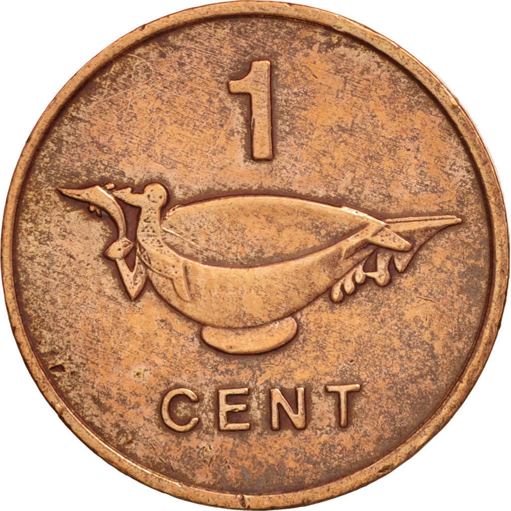 Isole Salomone, Elizabeth II, Cent, 1981, BB, Bronzo, KM:1