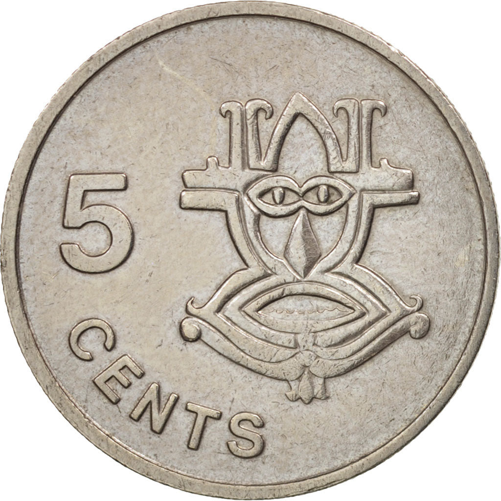 Solomon Islands, 5 Cents, 1981, AU(50-53), Copper-nickel, KM:3