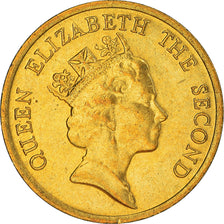 Coin, Hong Kong, 10 Cents, 1989