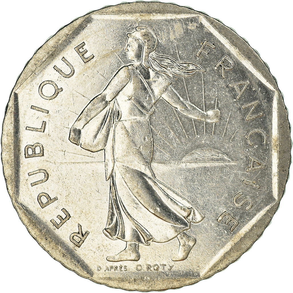 Moeda, França, 2 Francs, 1982
