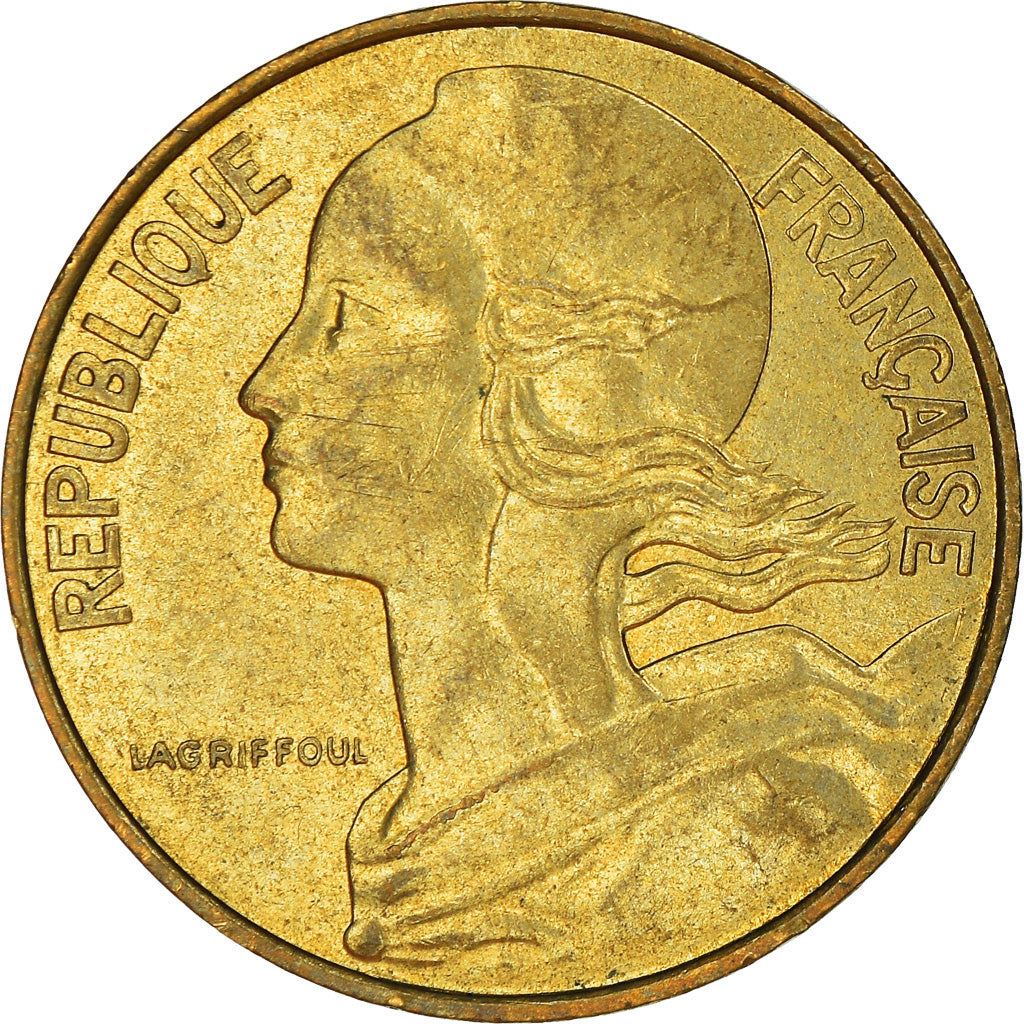 Moneta, Francia, 10 Centimes, 1989