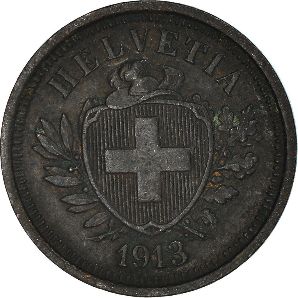 Moneta, Svizzera, Rappen, 1913