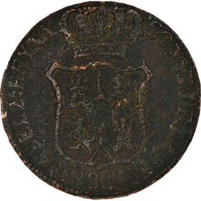 Coin, Spain, 6 Quartos, 1846