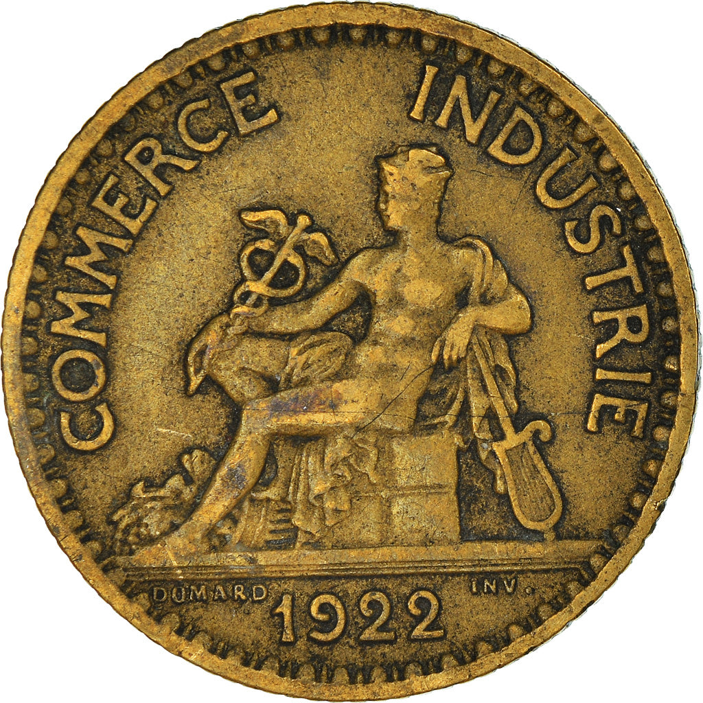 Moeda, França, Franc, 1922