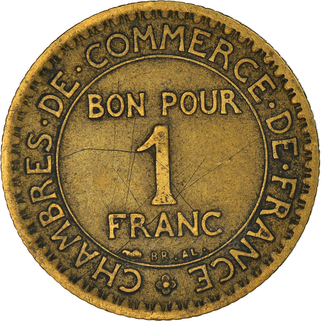 Moeda, França, Franc, 1922