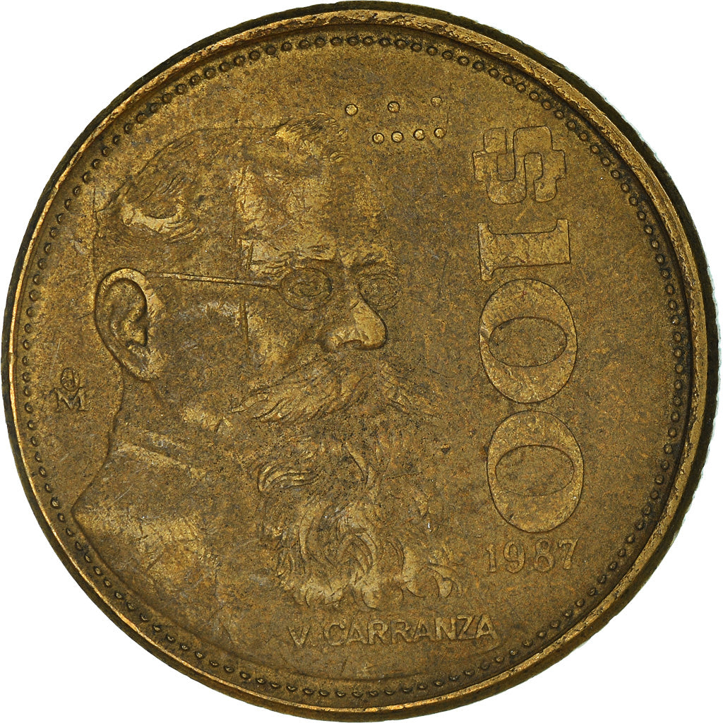 Moneta, Mexico, 100 Pesos, 1987