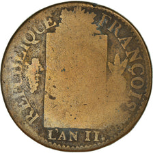Moneta, Francja, Sol, 1793