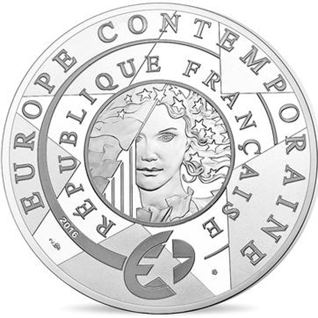 Munten, Frankrijk, Parijse munten, 10 Euro, Europa, Epoque Contemporaine, 2016