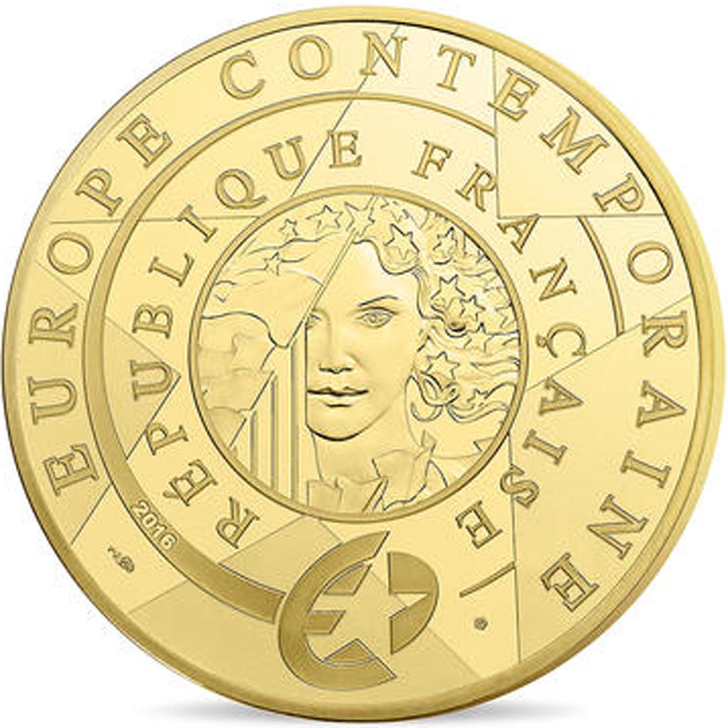 Moneta, Francja, Monnaie de Paris, 5 Euro, Europa, Epoque Contemporaine, 2016