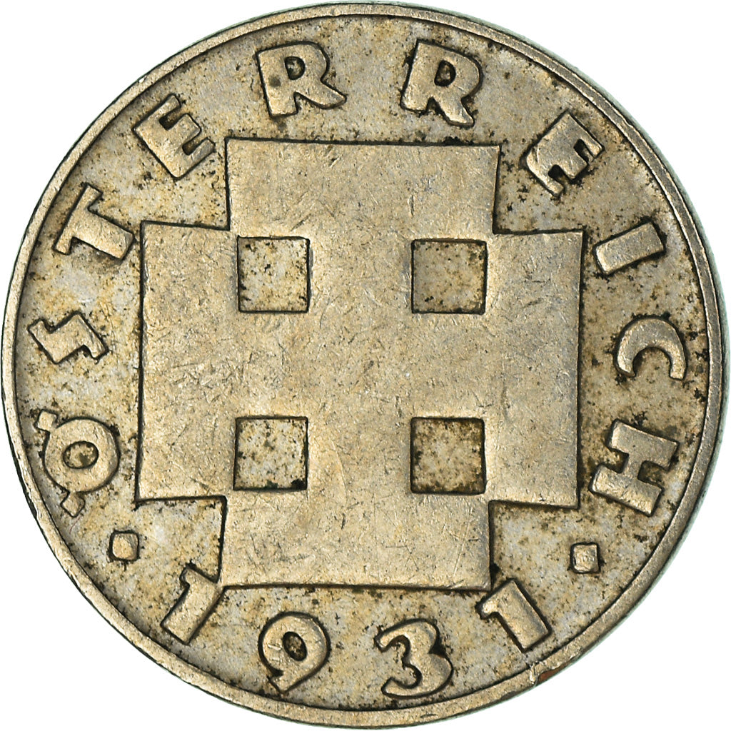 Coin, Austria, 5 Groschen, 1931