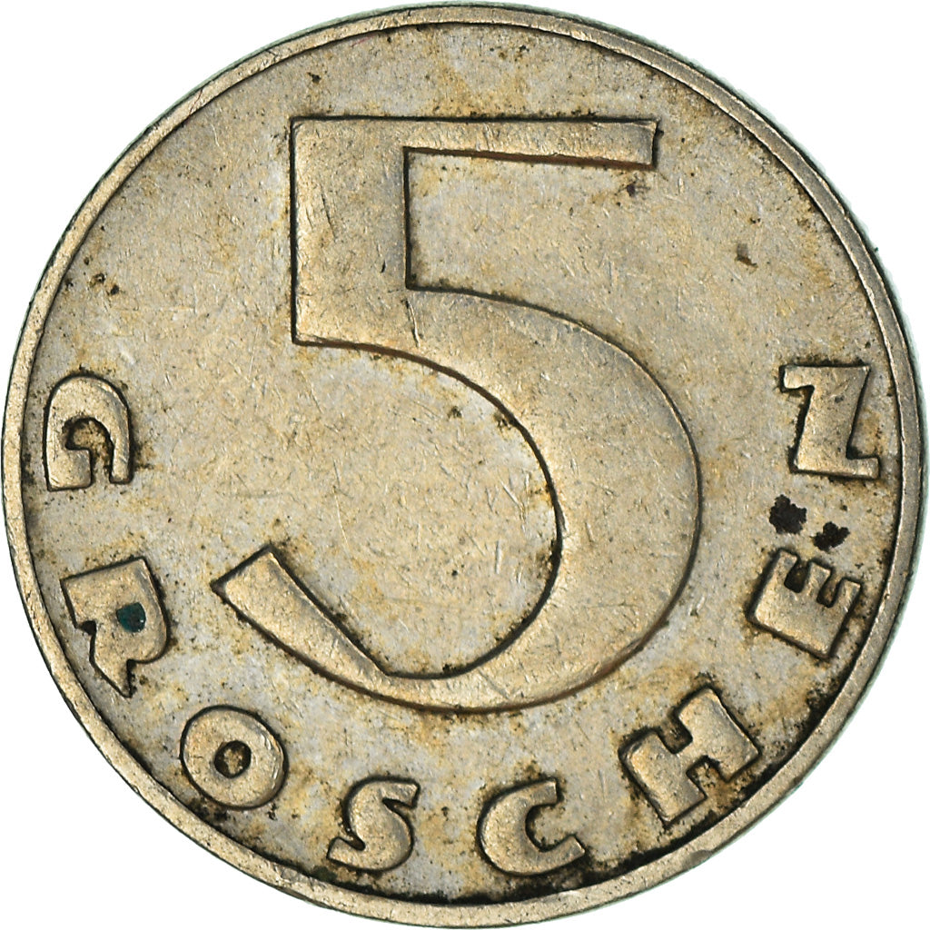 Coin, Austria, 5 Groschen, 1931