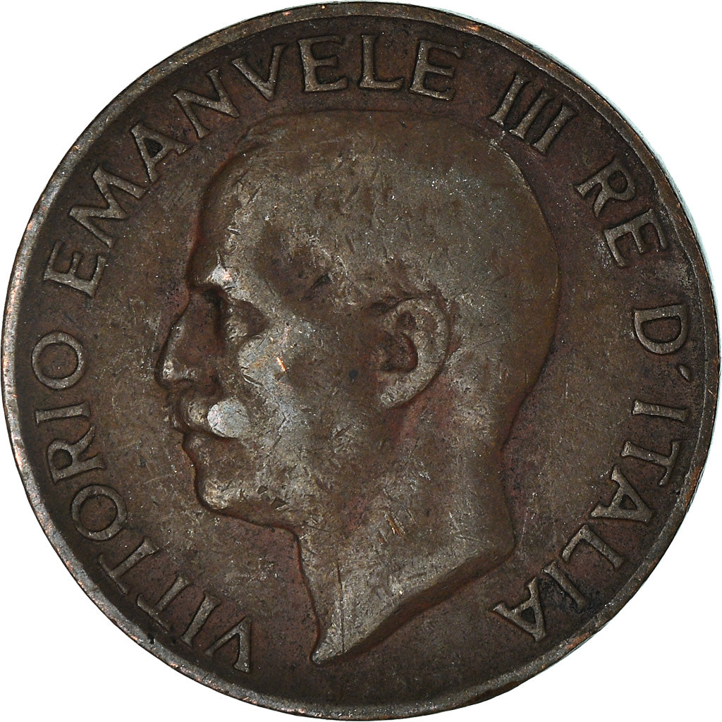 Moeda, Itália, 5 Centesimi, 1924