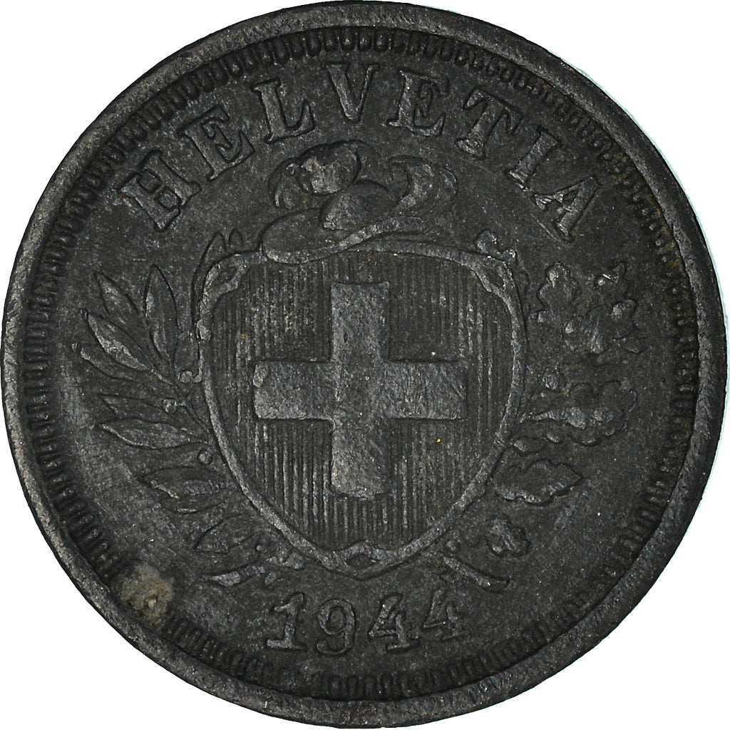 Moneta, Svizzera, Rappen, 1944