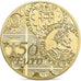 Moneta, Francia, Monnaie de Paris, 50 Euro, Semeuse, Le Teston, 2016, FDC, Oro