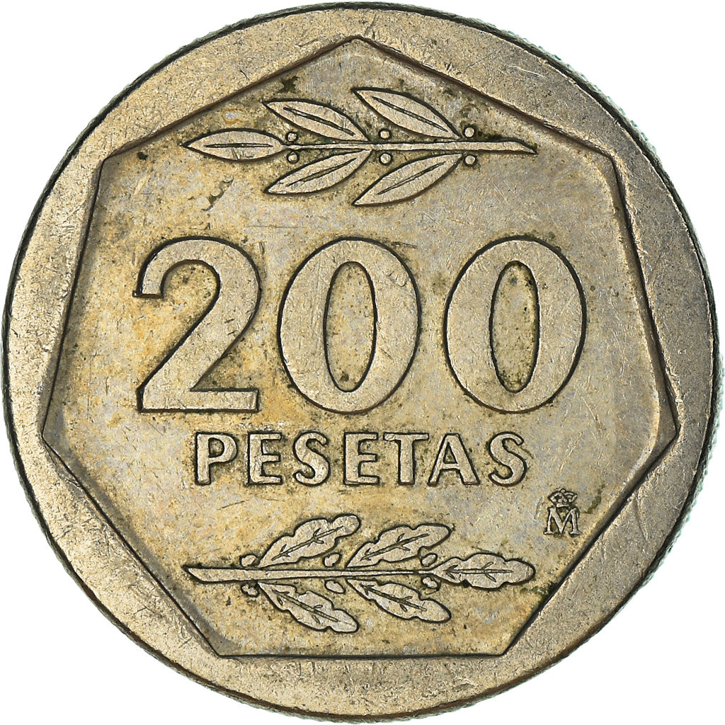 Coin, Spain, 200 Pesetas, 1987