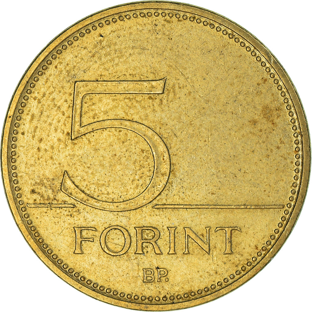 Coin, Hungary, 5 Forint, 1993