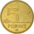 Coin, Hungary, 5 Forint, 1993